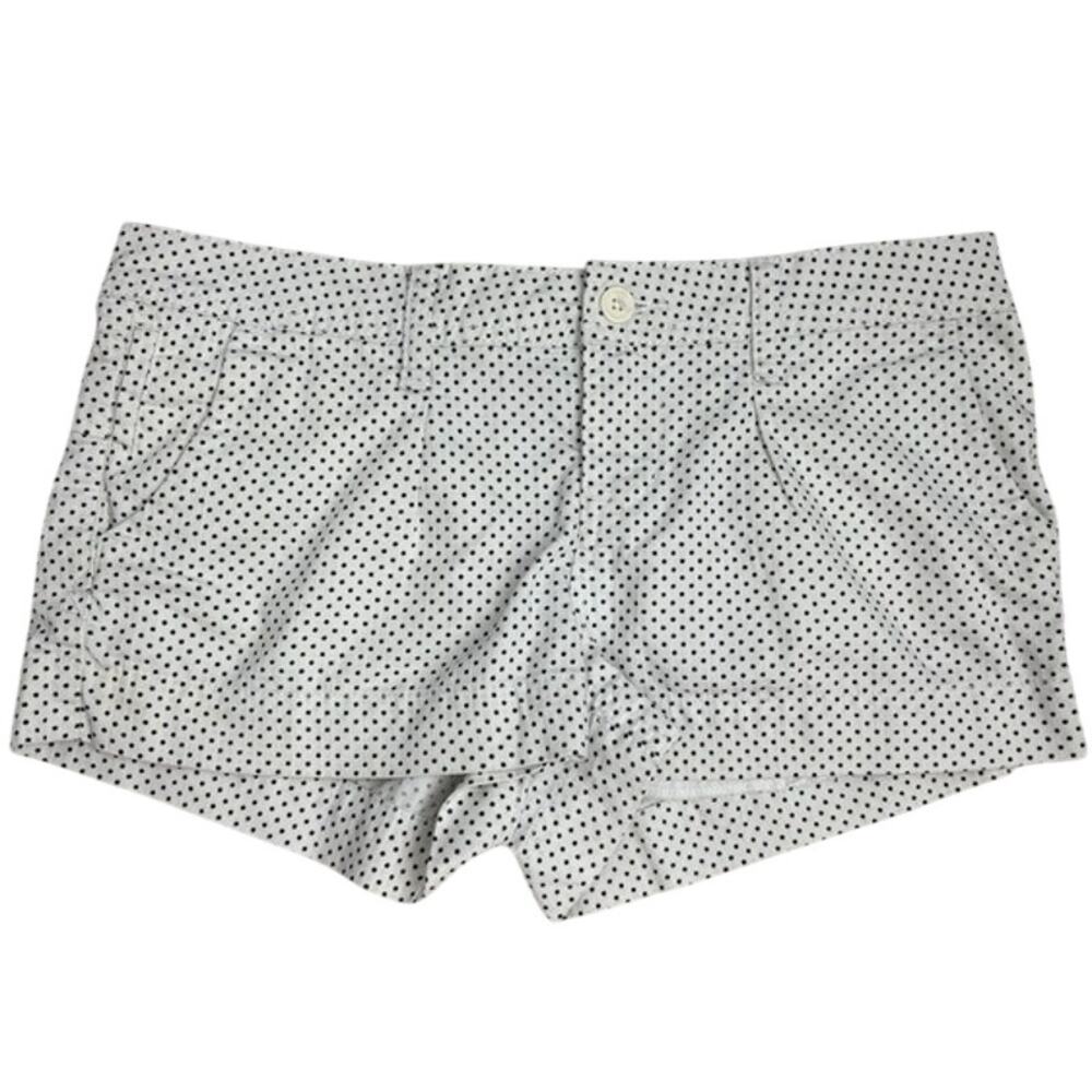 Womens Vintage Y2K American Rag Low Rise Polka Dot Shorts Size 5